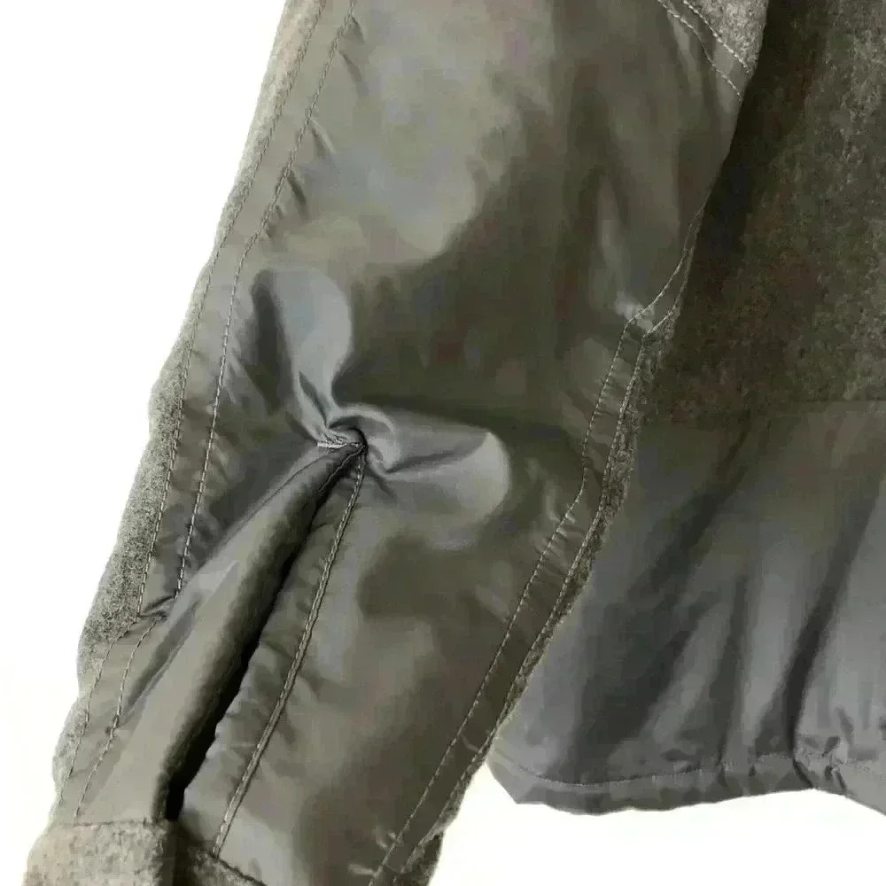 GAP Men's Gray Wool Blend Jacket Shirt Size XS - Picture 6 of 8